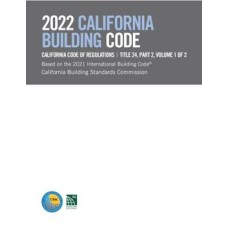 2022 California Building Code, Title 24, Part 2 (Volumes 1 & 2)
