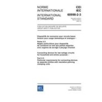 IEC 60998-2-3 Ed. 2.0 b:2002