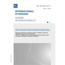 IEC 60728-101-1 Ed. 1.0 b:2023