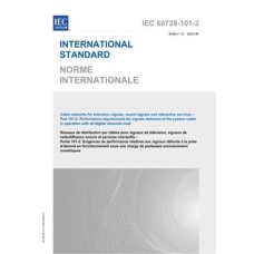 IEC 60728-101-2 Ed. 1.0 b:2023